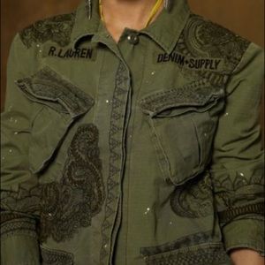 Ralph Lauren Denim and Supply Military Jacket